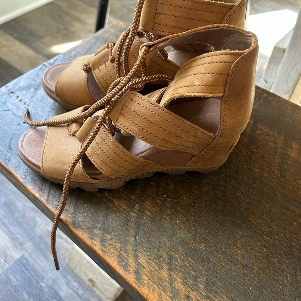 Sorel Women's Brown Gladiator Sandals